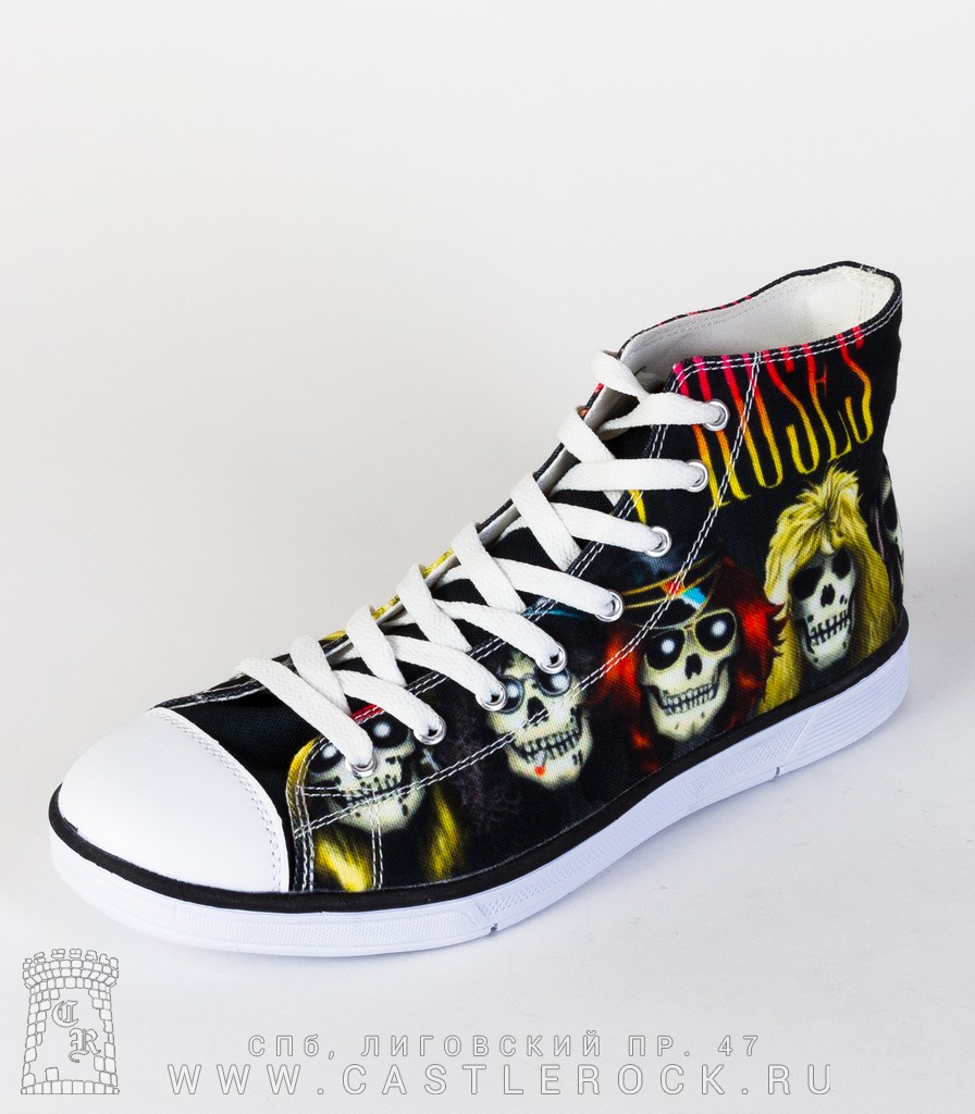 Converse guns and roses hotsell