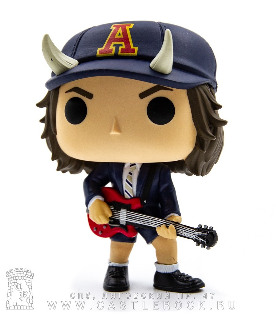 Статуэтка AC/DC Angus Young (в синем, Funko POP!) — Декор — Рок-магазин ...