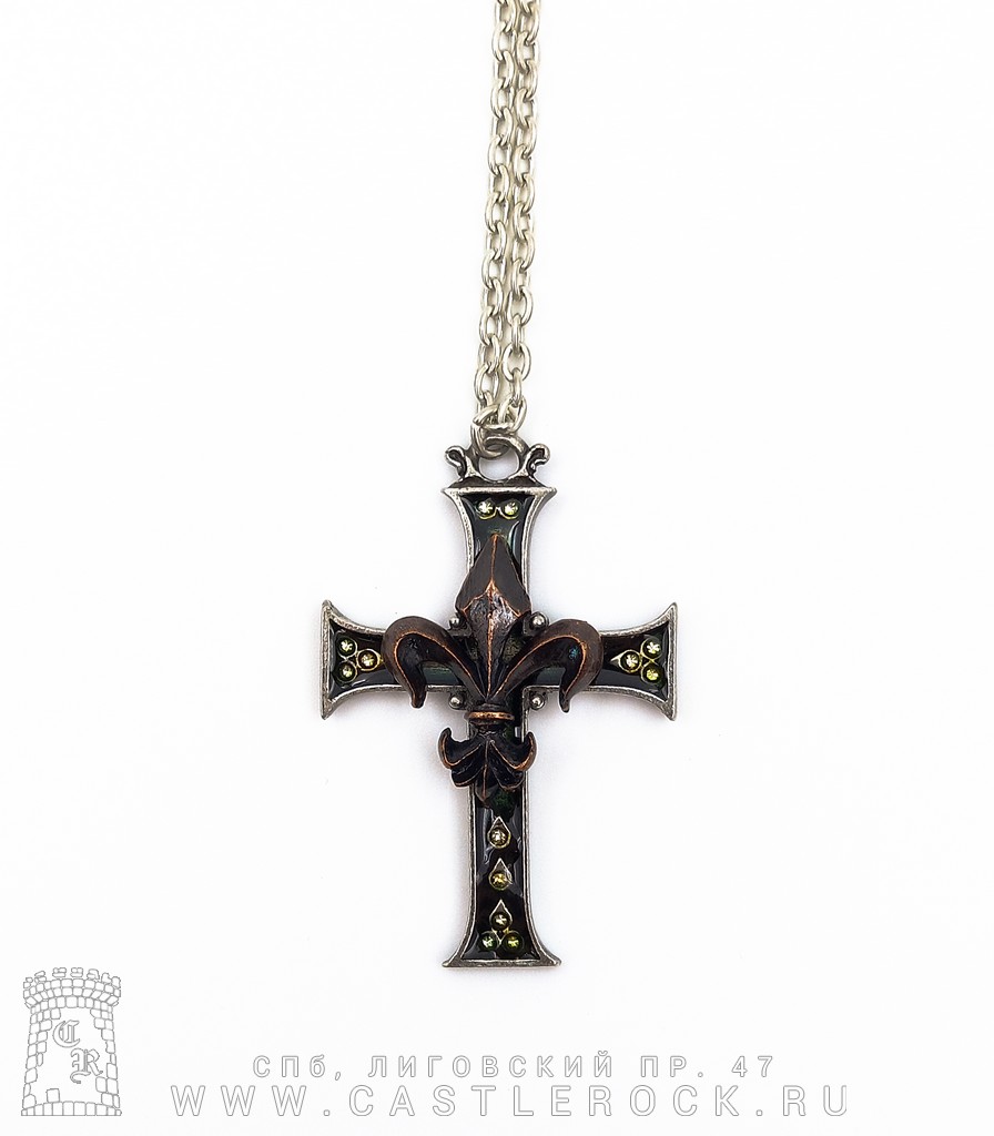 Подвес Alchemy Gothic (Алхимия Готик) P470 Croix De Lile — Подвесы 