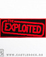 нашивка exploited (лого красное)
