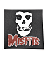 наклейка виниловая misfits (лого, надпись красная)
