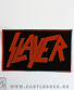 нашивка slayer (лого красное, жирный шрифт)