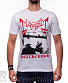 футболка mayhem "deathcrush" (белая)