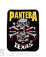 нашивка pantera "texas 81" (вышивка)
