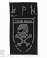 нашивка peste noire (лого серое)
