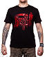 футболка death (красное лого с паутиной)