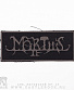 нашивка mortiis (лого серое)