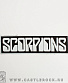 нашивка scorpions (лого белое)