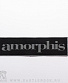 нашивка amorphis (лого серое, узкая)