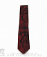 галстук дракон (красный)