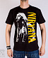 футболка nirvana kurt cobain (с микрофоном)