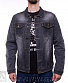 куртка джинсовая серая (потертая) t645