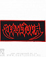 нашивка sepultura (лого красное)