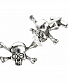  alchemy gothic ( ) cl10 skull'n'bones stargazer cufflinks