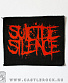 нашивка suicide silence (красное лого)