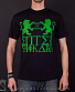 футболка enter shikari (зеленый принт)
