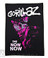 нашивка на спину gorillaz "the now now"