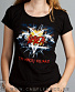 женская футболка slayer "the unholy alliance"