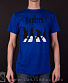 футболка beatles "hobbits" (синяя)
