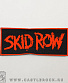 нашивка skid row (лого красное)
