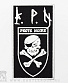нашивка peste noire (лого белое)
