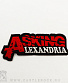 нашивка термо asking alexandria (лого, вышивка)