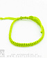 фенечка-шнурок зеленая яркая