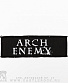 нашивка arch enemy (надпись белая)