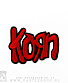 нашивка термо korn (лого красное, вышивка)