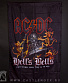 флаг ac/dc "hell's bells"