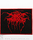 нашивка darkthrone (лого красное)