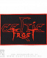нашивка celtic frost (надпись красная)