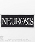 нашивка neurosis (лого белое)