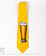 галстук бокал пива (желтый)