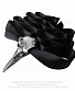  alchemy gothic ( ) p736 raven skull ribbon