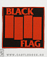 нашивка black flag (лого красное)