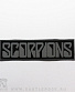 нашивка scorpions (лого серое)