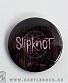 значок slipknot (лого металлик)