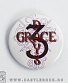 значок three days grace (лого, узоры)