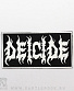 нашивка deicide (лого белое)