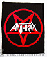 нашивка anthrax (лого, надпись)