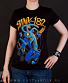 женская футболка blink-182 (голубой кролик)