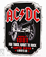 нашивка на спину ac/dc "for those about to rock" (вышивка)
