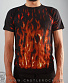 футболка пламя total
