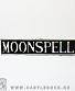нашивка moonspell (надпись белая)