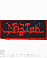 нашивка mortiis (лого красное)