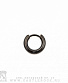 серьга кликер кольцо (сечение круглое, черная) 13 мм