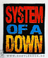 нашивка system of a down (лого)