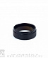 кольцо стальное черное (матовое, кромка двойная, односторонняя)