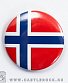 значок флаг норвегии